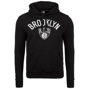 NEW ERA Mikina 'Brooklyn Nets'  biela / čierna
