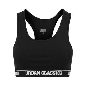 Urban Classics Podprsenka  biela / čierna