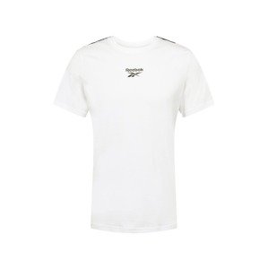 Reebok Sport Funkčné tričko  čierna / biela