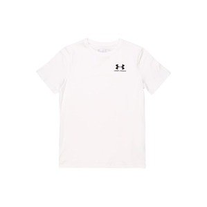 UNDER ARMOUR Funkčné tričko  biela / čierna