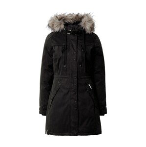 khujo Zimný kabát  čierna