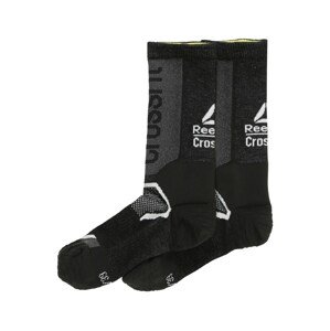 Reebok Sport Športové ponožky  čierna / biela