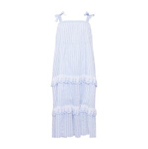 Cotton On Curve Letné šaty 'CLARISSA'  svetlomodrá / biela
