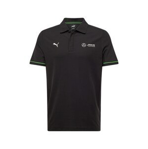 PUMA Funkčné tričko 'Mercedes-AMG Petronas'  čierna / biela