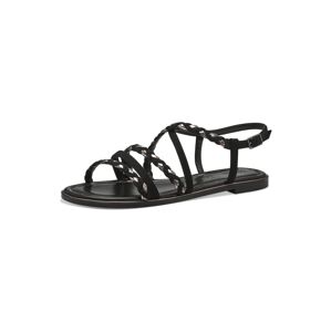 TAMARIS Remienkové sandále  bronzová / čierna / strieborná