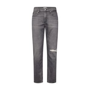 Calvin Klein Jeans Džínsy 'SLIM TAPER'  sivá