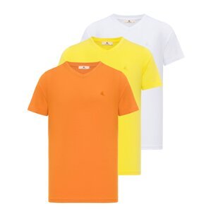 Daniel Hills Tričko  žltá / oranžová / biela
