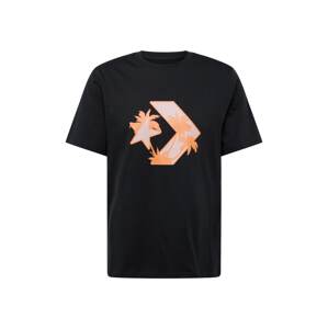 CONVERSE Tričko 'Star Chevron'  oranžová / ružová / čierna