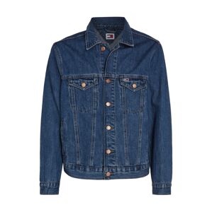 Tommy Jeans Prechodná bunda 'Ryan'  modrá denim / červená / biela