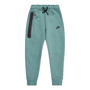 Nike Sportswear Nohavice 'TECH FLC'  nefritová / čierna