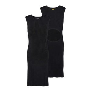 Barbour International Pletené šaty 'Paloma'  čierna