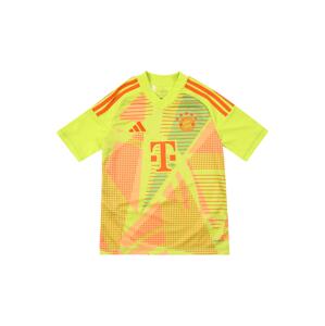 ADIDAS PERFORMANCE Funkčné tričko 'FCB GK'  neónovo zelená / oranžová