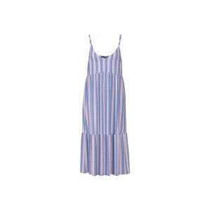 PIECES Letné šaty 'AITLYN'  modrá / svetlomodrá / pitaya / biela