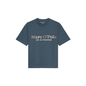 Marc O'Polo Tričko  béžová / námornícka modrá / melónová / biela