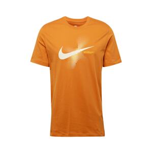 Nike Sportswear Tričko 'SWOOSH'  piesková / svetložltá / oranžová