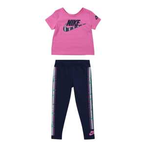 Nike Sportswear Set 'HAPPY CAMPER'  námornícka modrá / zelená / ružová / biela
