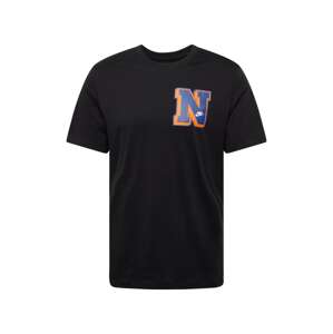Nike Sportswear Tričko 'CLUB'  kráľovská modrá / oranžová / čierna