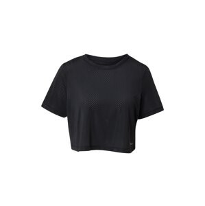 NIKE Funkčné tričko 'ONE CLASSIC'  čierna / strieborná