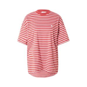 Carhartt WIP Oversize tričko 'Bryna'  červená / biela
