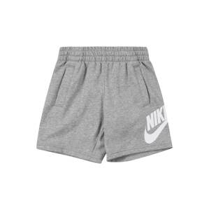 Nike Sportswear Nohavice 'Club Fleece'  tmavosivá / šedobiela