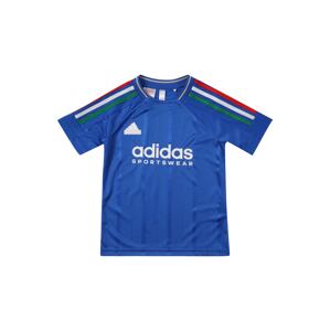 ADIDAS SPORTSWEAR Funkčné tričko  kráľovská modrá / zelená / červená / biela