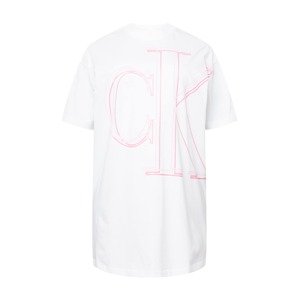 Calvin Klein Jeans Curve Šaty  ružová / ružová / biela