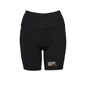 Superdry Športové nohavice  červená / čierna / biela
