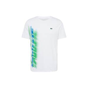 Lacoste Sport Funkčné tričko  modrá / zelená / biela