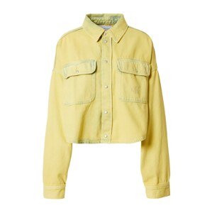 Calvin Klein Jeans Prechodná bunda  žltá