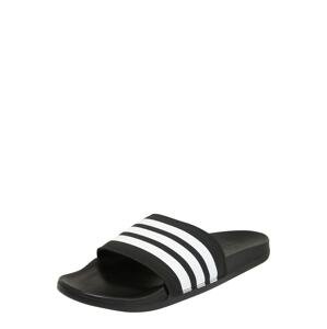 ADIDAS PERFORMANCE Plážové / kúpacie topánky 'Adilette'  čierna / biela