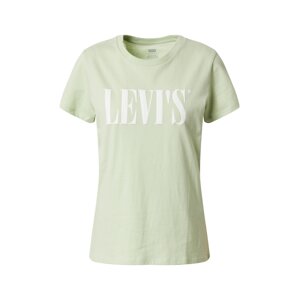 LEVI'S Tričko  zelená / biela