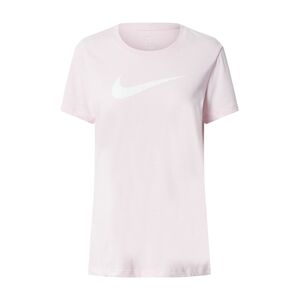 NIKE Funkčné tričko  ružová / biela