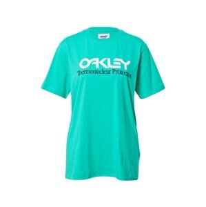 OAKLEY Funktionsshirt 'FIERY'  nefritová / biela / čierna