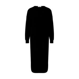 EDITED Pletené šaty 'Lena'  čierna