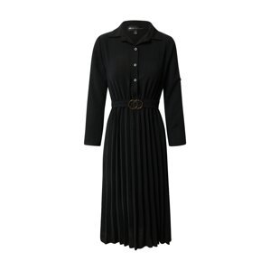 Mela London Košeľové šaty  čierna