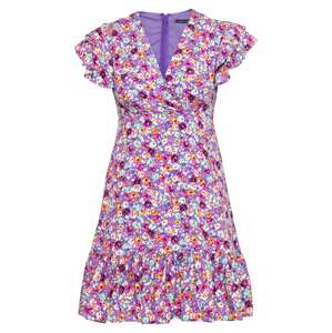Trendyol Letné šaty  fialová / zmiešané farby