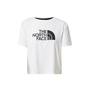 THE NORTH FACE Sportshirt  biela / čierna