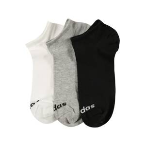 ADIDAS PERFORMANCE Športové ponožky  sivá melírovaná / čierna / biela