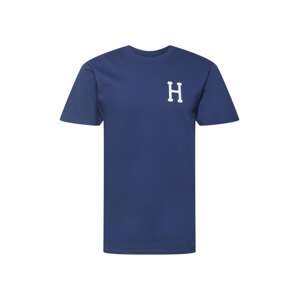 HUF T-Shirt  námornícka modrá / biela