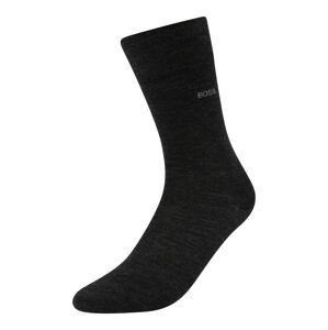 BOSS Black Ponožky 'William'  antracitová / sivá melírovaná