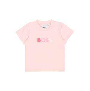 BOSS Kidswear Tričko  ružová / ružová / biela / svetloružová