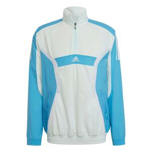 ADIDAS SPORTSWEAR Športový sveter 'Training Quarter-Zip Oberteil'  modrá / biela