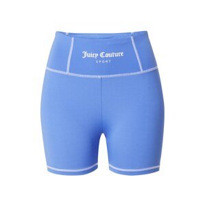 Juicy Couture Športové nohavice 'FRENCHIE'  modrá / biela