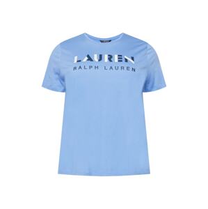 Lauren Ralph Lauren Plus Tričko 'KATLIN'  modrá / biela / námornícka modrá