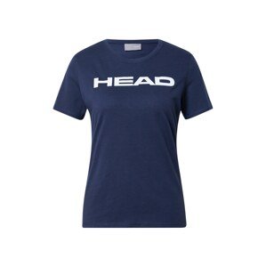 HEAD Funkčné tričko  tmavomodrá / biela