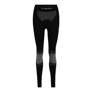 X-BIONIC Športové nohavice 'ENERGIZER 4.0'  hrdzavo červená / čierna / biela