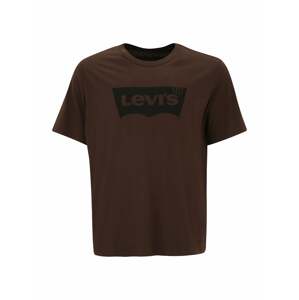 Levi's® Big & Tall Tričko  čokoládová / čierna